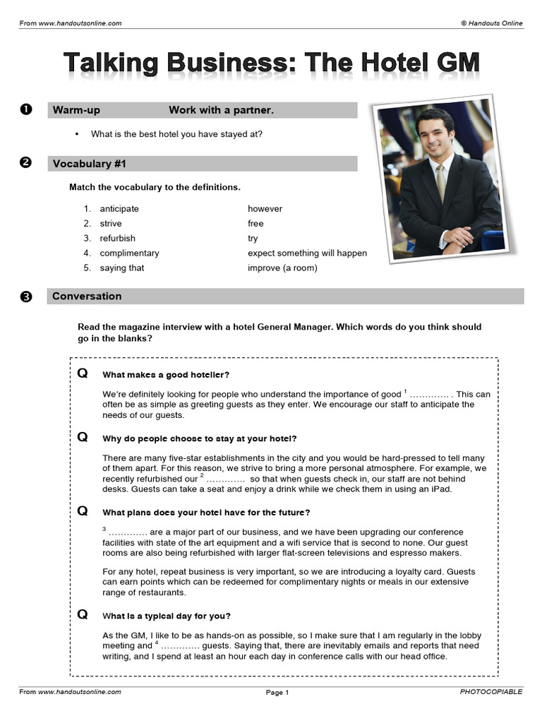 Hotel Interview | PDF