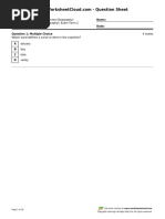 Grade 5 Geography Term 2 Worksheets | PDF | Hydrology | Physical Geography