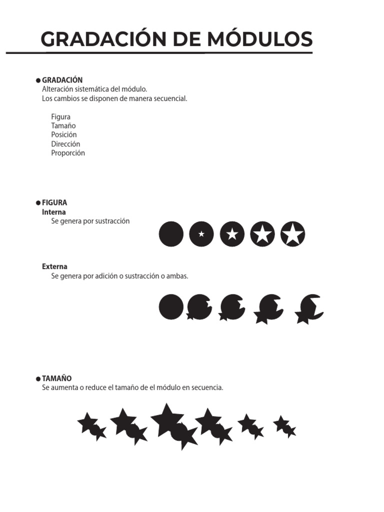 Gradación de Módulos en Diseño Arquitectónico | PDF