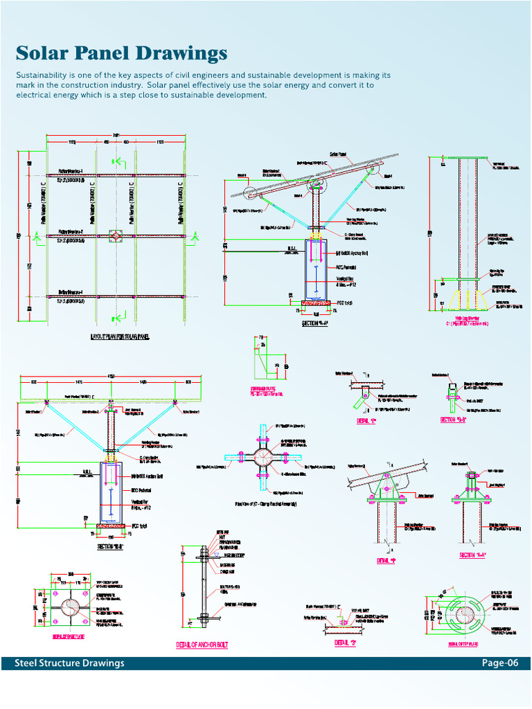Solar Panel Detail Structure | PDF