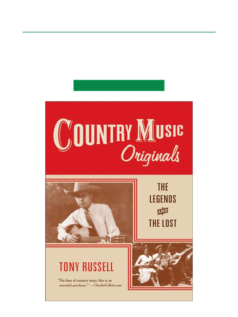 Download Country Music Legends Book | PDF