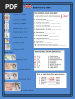British Currency Denominations Guide | PDF | Pound Sterling | Money