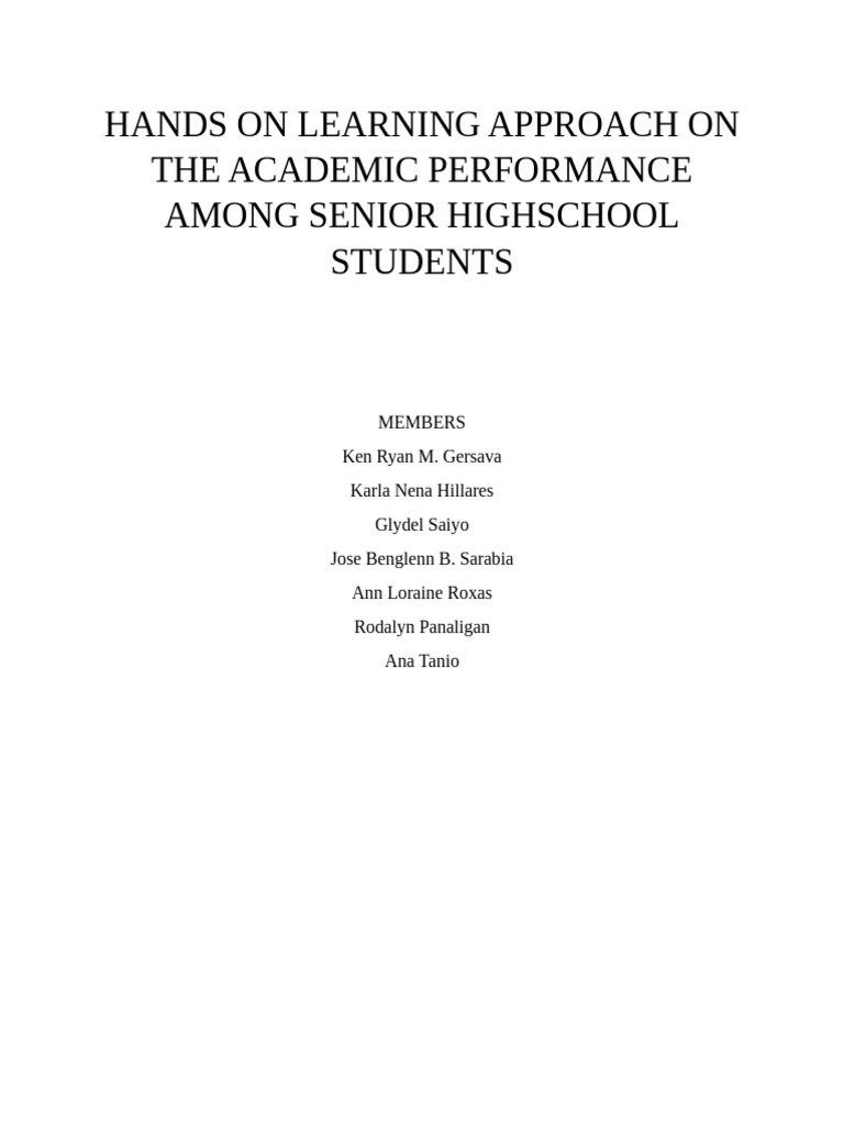 Research Defense Chapter 1 2 | PDF | Educational Technology | Learning ...