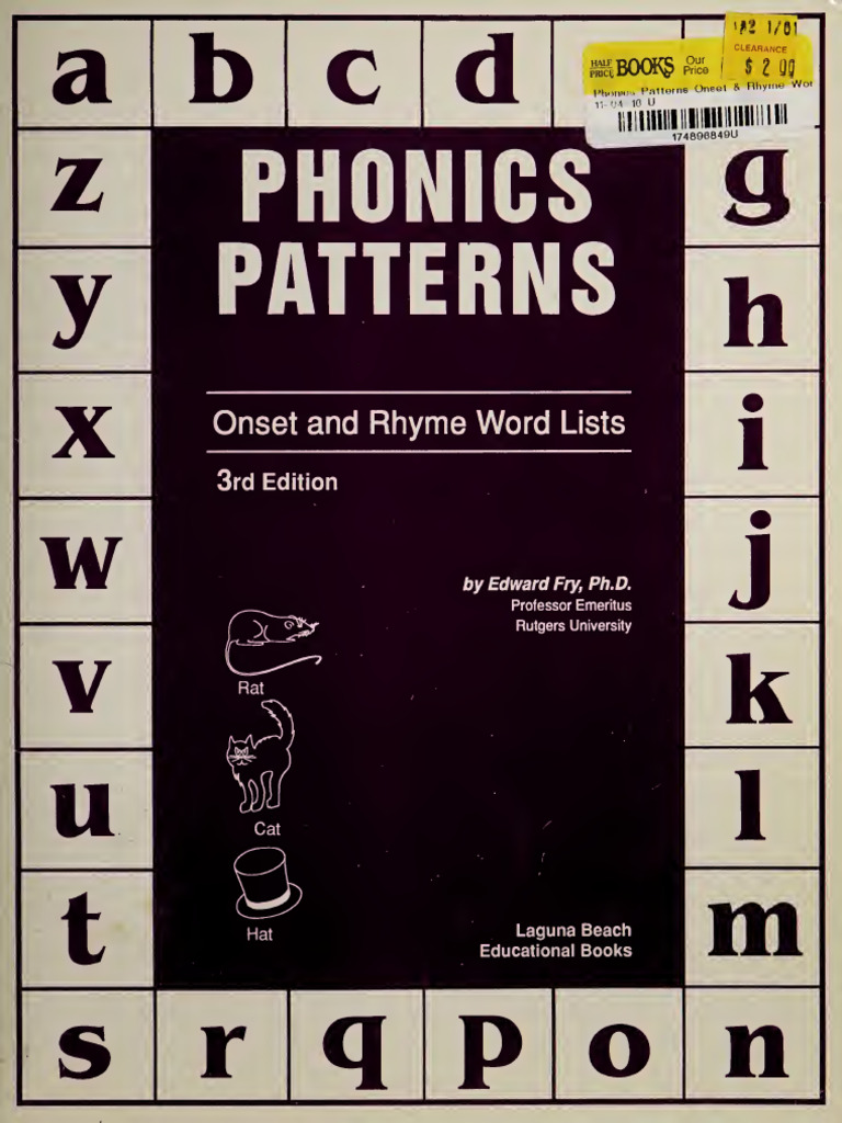 Phonics Patterns 9 H J 1 N: A Z B D C | PDF | Phonics | Syllable