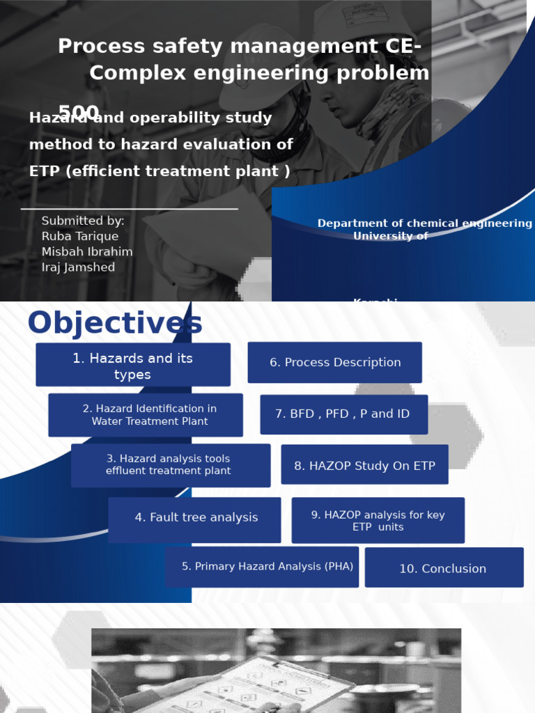 ETP Hazard Analysis and Safety Measures | PDF | Sewage Treatment | Hazards