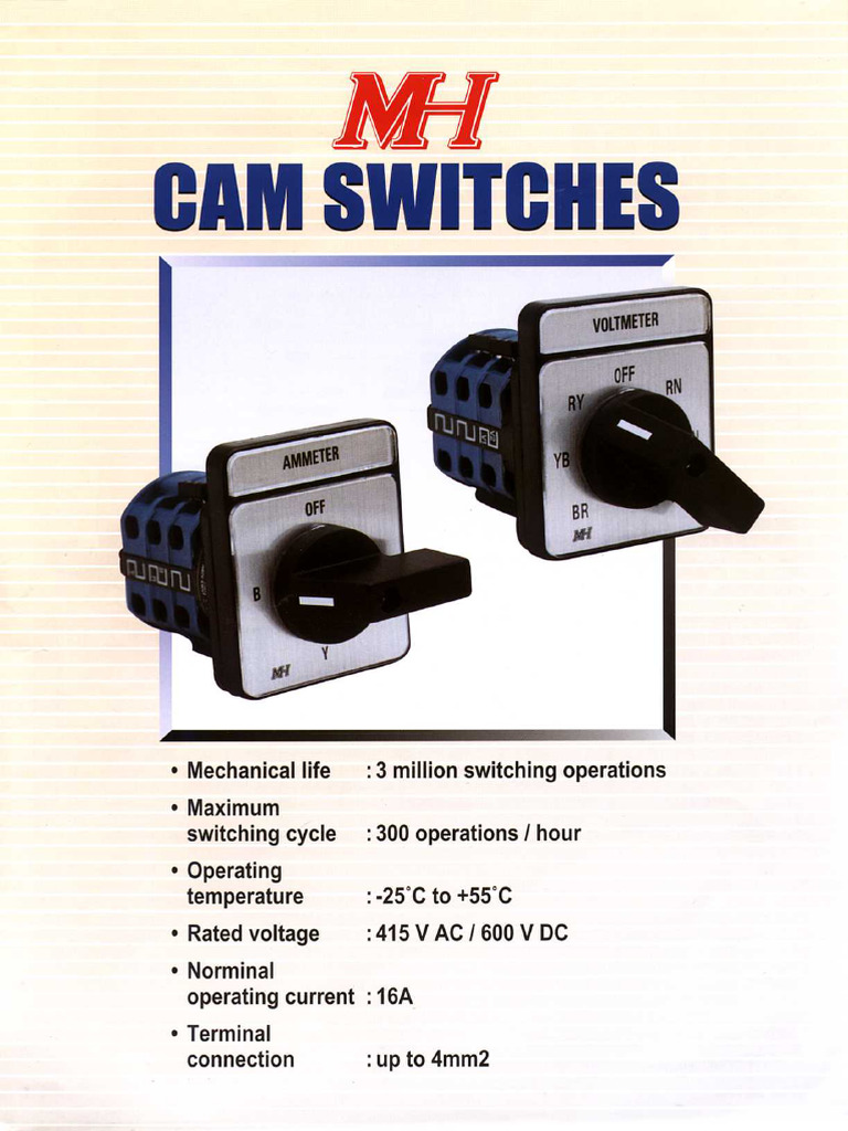 Cam Switches | PDF