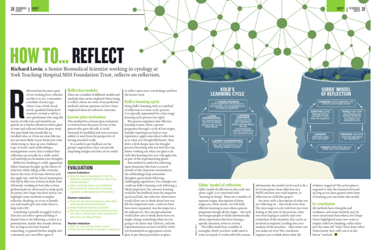 Reflective Thinking Models Explained | PDF | Thought | Concept