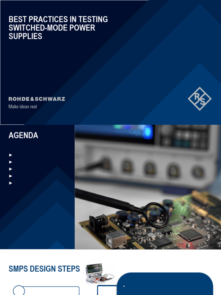 Best Practices for Testing SMPS | PDF | Power Supply | Ac Power