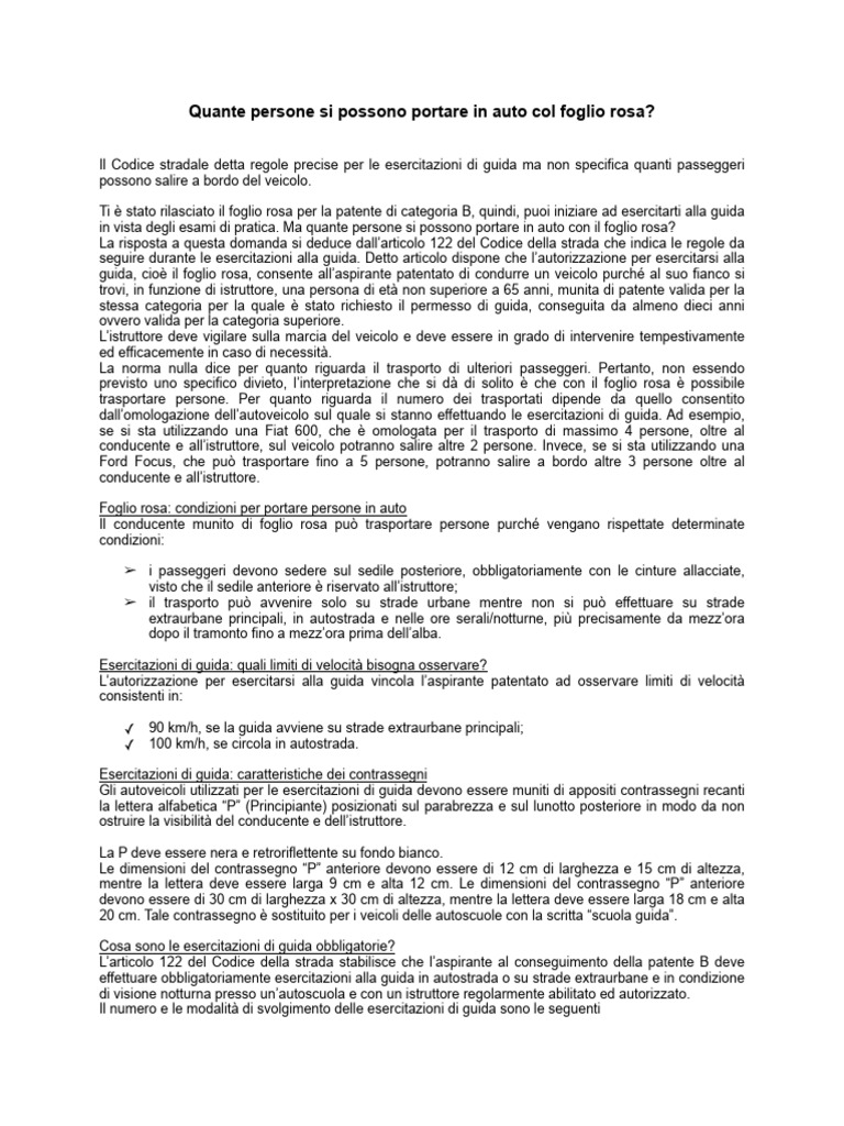 Rosa Foglio | PDF