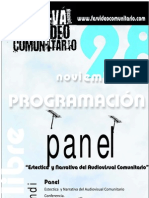 Panel Estectiva y Narrativa Video Rio 1
