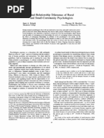 Download Dual Relationships in Rural and Small Community Psychologist by John Gavazzi SN84872240 doc pdf