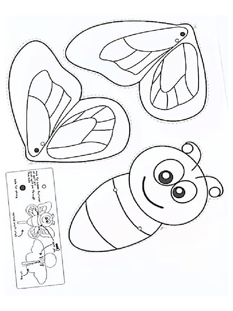 Butterfly Puppet | PDF