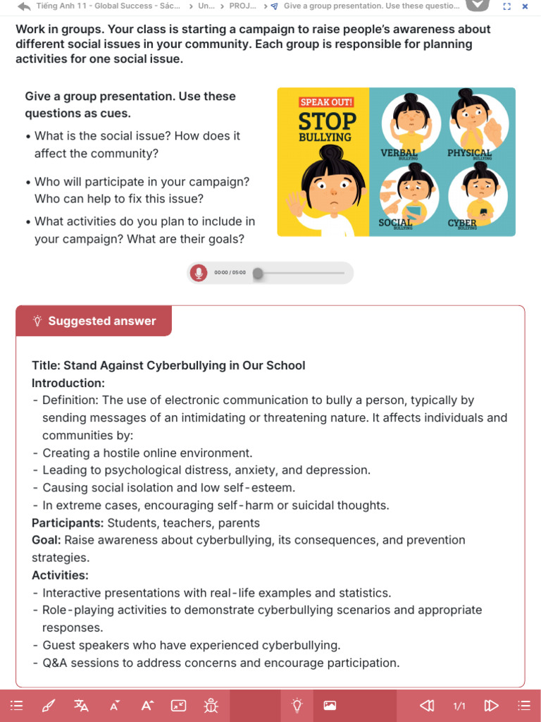 Cyberbullying Awareness Campaign | PDF
