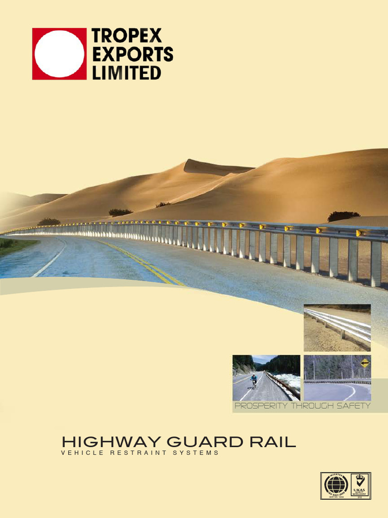 Highway Guard Rail Systems Overview | PDF | Rolling (Metalworking ...