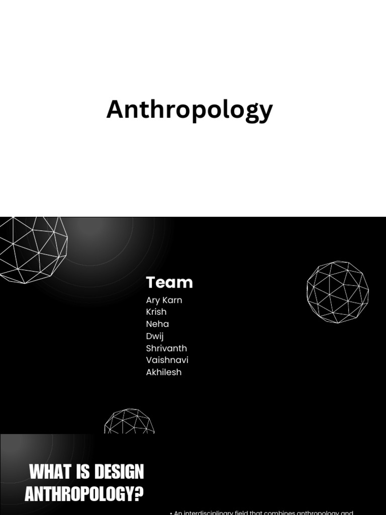 Anthropology in Design Thinking | PDF | Anthropology | Ethnography