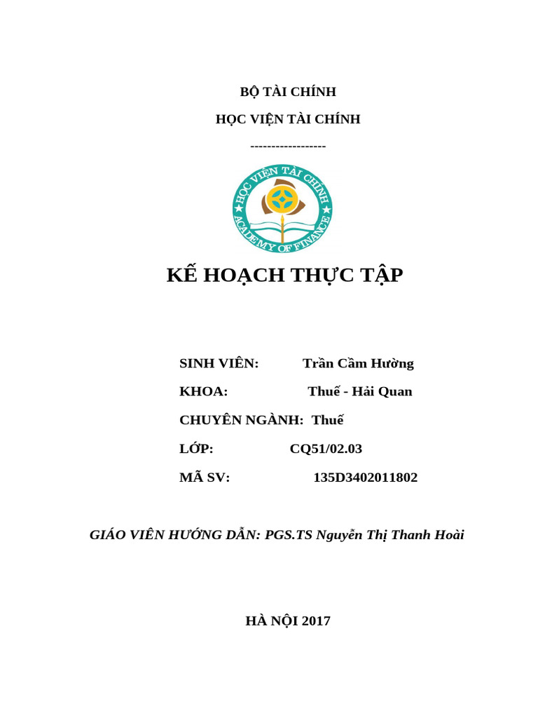 02 KHTT Cục thuế TP Hà Nội | PDF