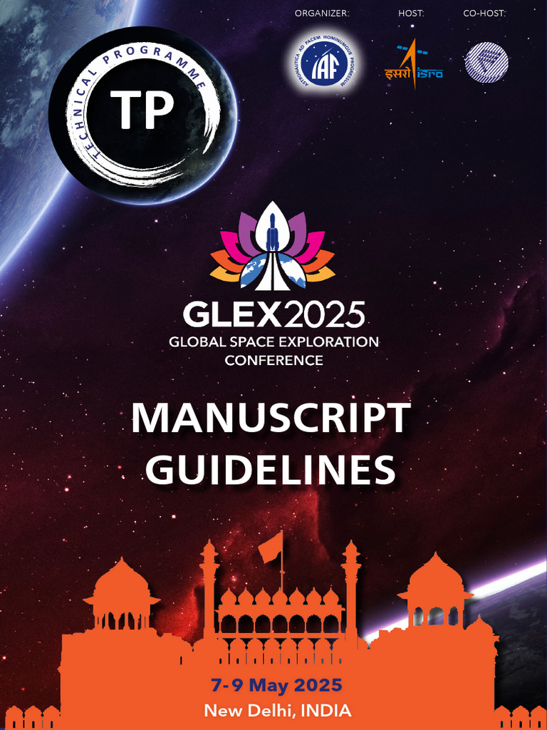 GLEX 2025 Manuscript Submission Guide | PDF | Copyright | Password