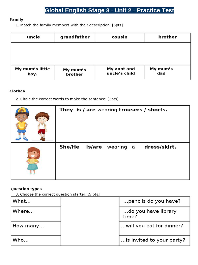 MOCK Test Unit 2 | PDF