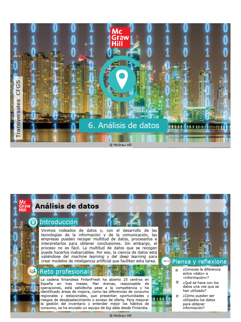 U6 Analisis de Datos | PDF | Big Data | Aprendizaje profundo
