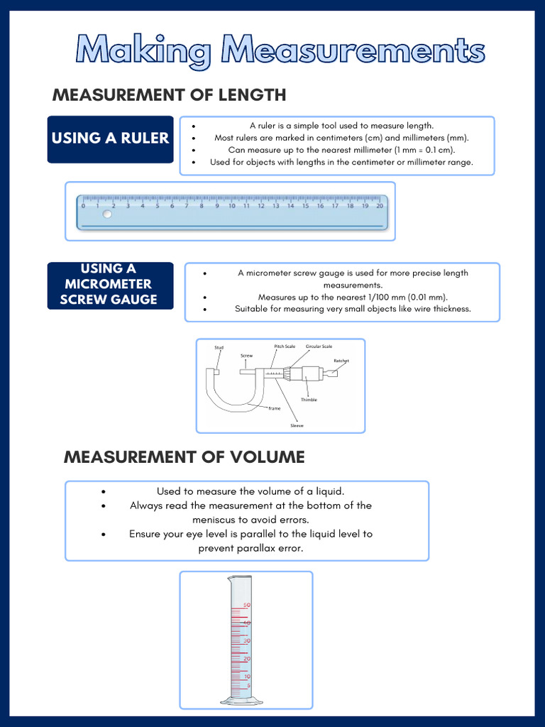 Measurement Techniques and Accuracy | PDF | Measurement | Significant ...