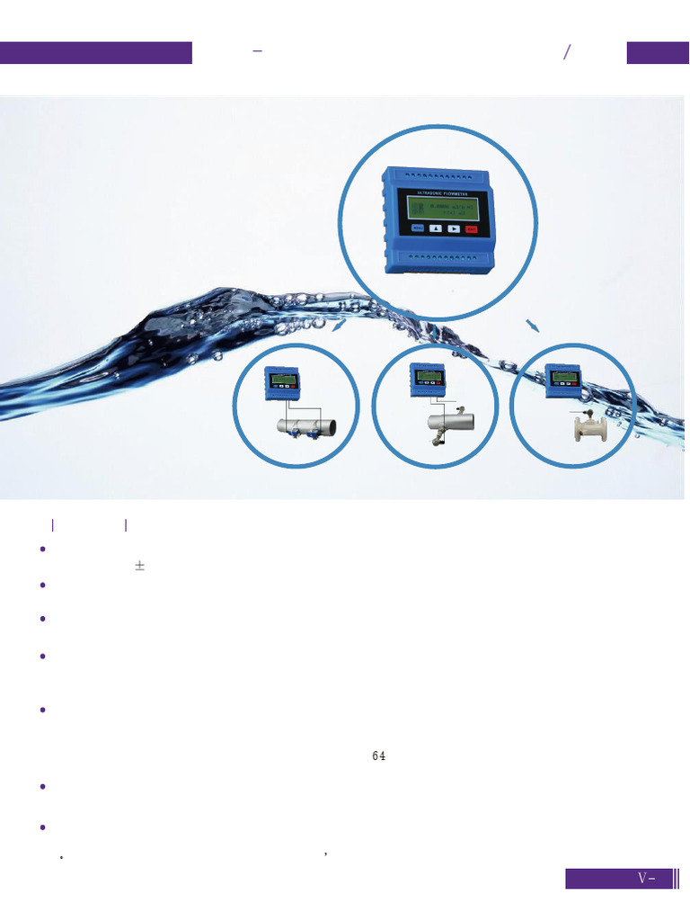 TUF-2000M Ultrasonic Flow Meter Guide | PDF | Flow Measurement | Pipe ...