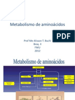 Metabolismo de Aminoacidos