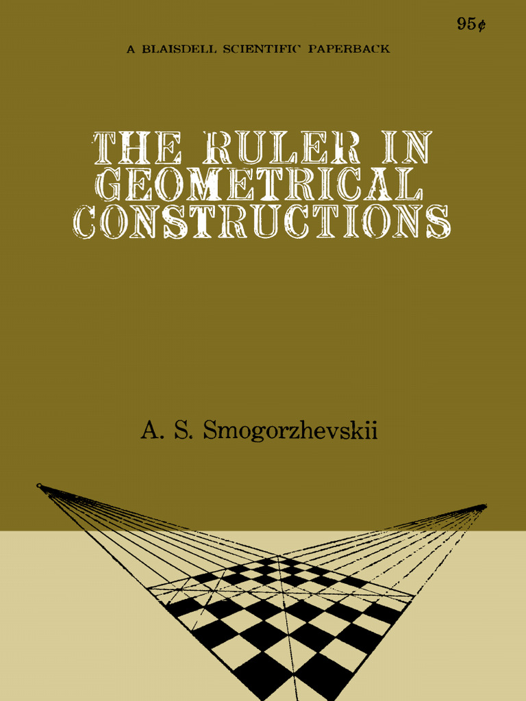The Ruler Constructions Popular | PDF | Circle | Perpendicular