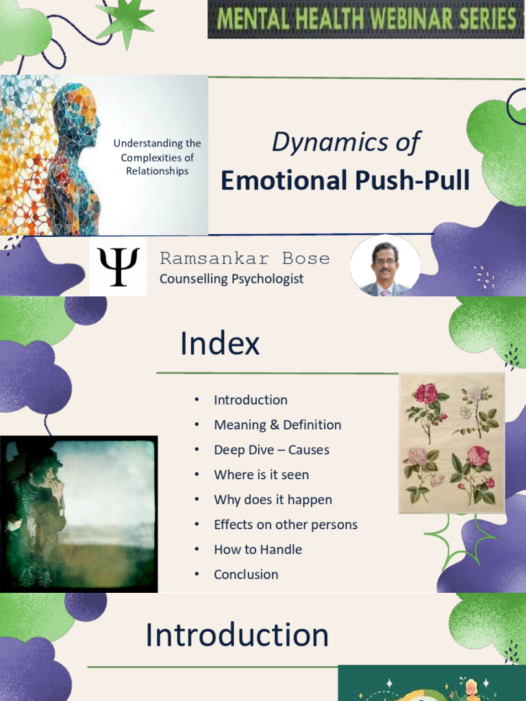 Understanding Emotional Push-Pull Dynamics | PDF | Attachment Theory ...