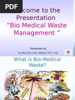 Biomedical Waste Management Overview | PDF | Waste | Waste Management