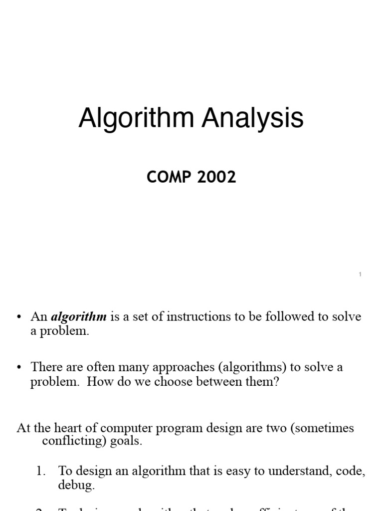 Algorithm Efficiency and Analysis Techniques | PDF | Computer ...