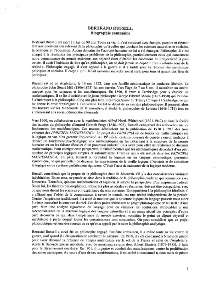 Russell | PDF