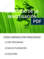 El Metodo de La Investigación