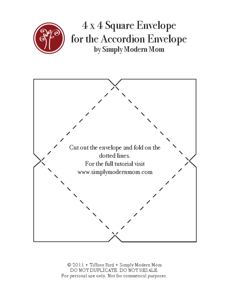 4 X 4 Envelope | PDF | Home & Garden | Self-Improvement