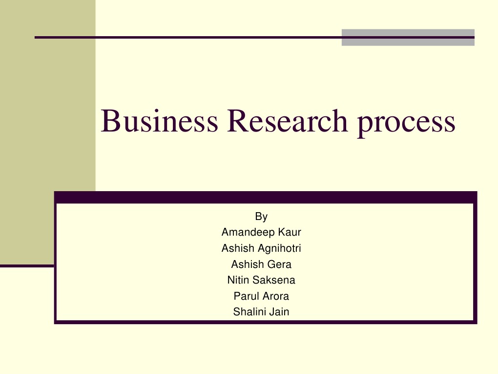 Business Research Process Overview | PDF | Hypothesis | Research Design