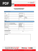 Online GATE eService ID Registration Guide | PDF | Identity Document ...