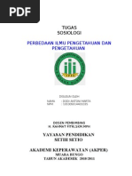 Download Makalah Perbedaan Pengetahuan Dan Ilmu Pengetahuan by Desi Susanti SN84882686 doc pdf