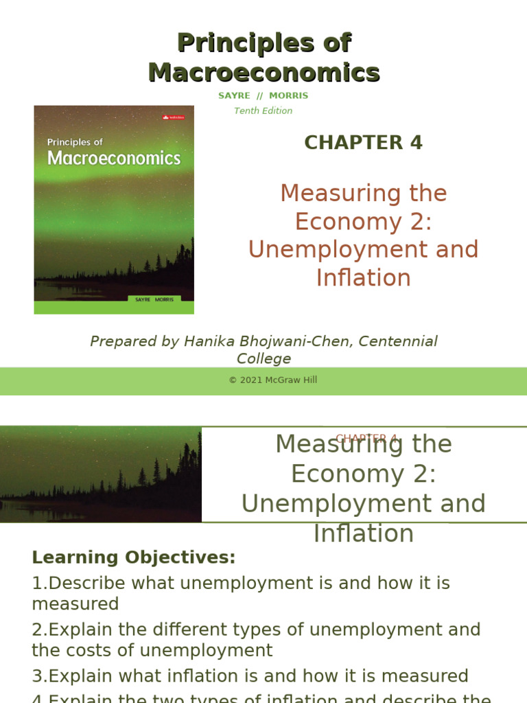 Unemployment and Inflation Explained | PDF | Consumer Price Index ...