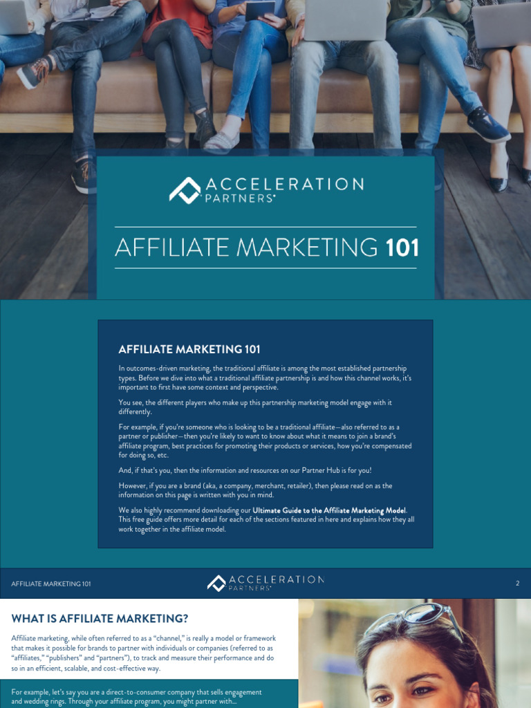 Affiliate Marketing 101 Acceleration Partners | PDF | Http Cookie ...