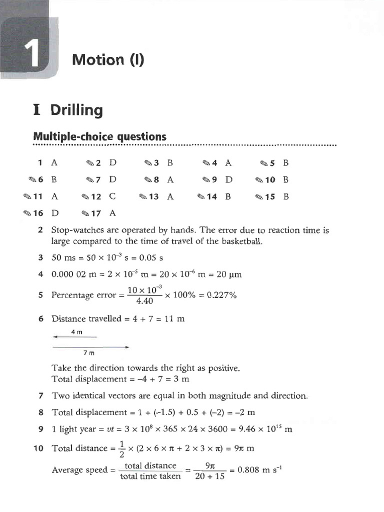Motion I and Motion II Basic Solution [E] | PDF | Acceleration | Velocity