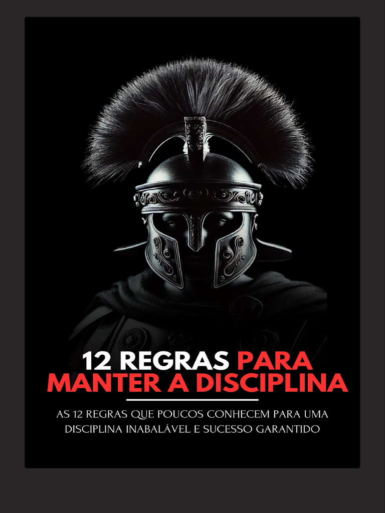 12 Regras para Manter a Disciplina | PDF | Dormir | Tempo