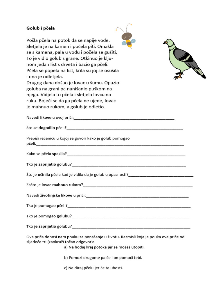 Citanje S Razumijevanjem 3 - Removed-1 | PDF