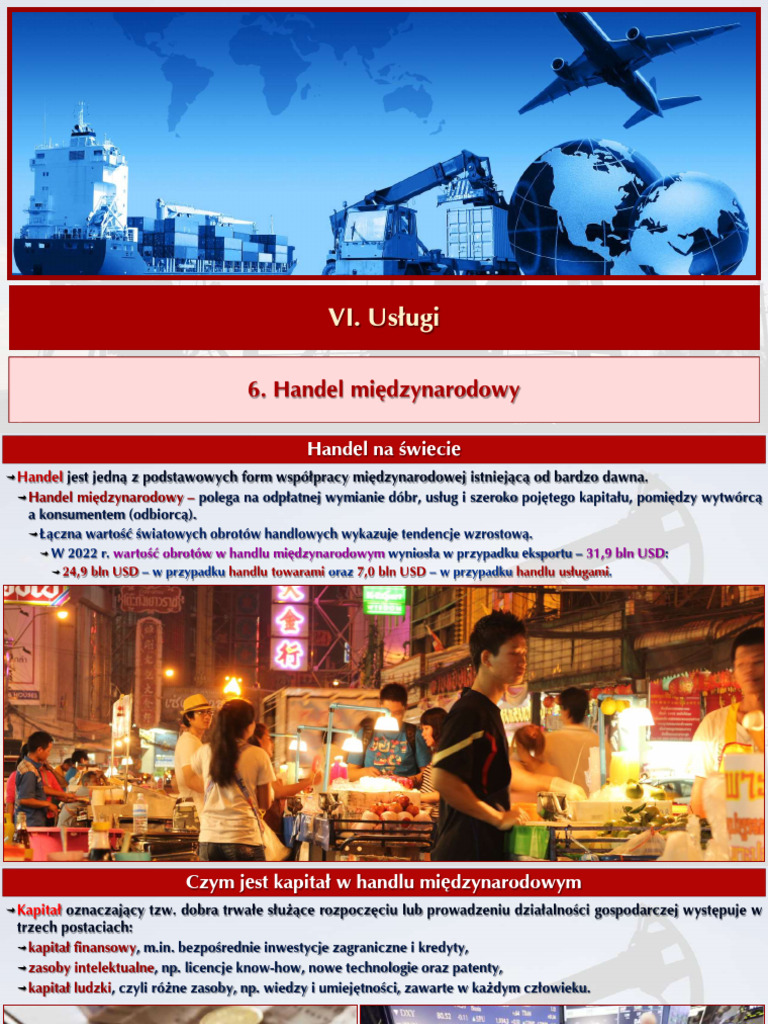 Handel Międzynarodowy | PDF