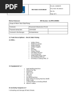 Deck Sheet Installation Method Statement | PDF | Welding | Construction