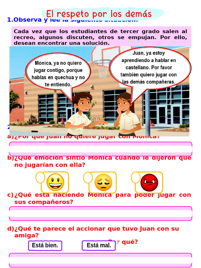 Fomentando el Respeto en Niños | PDF