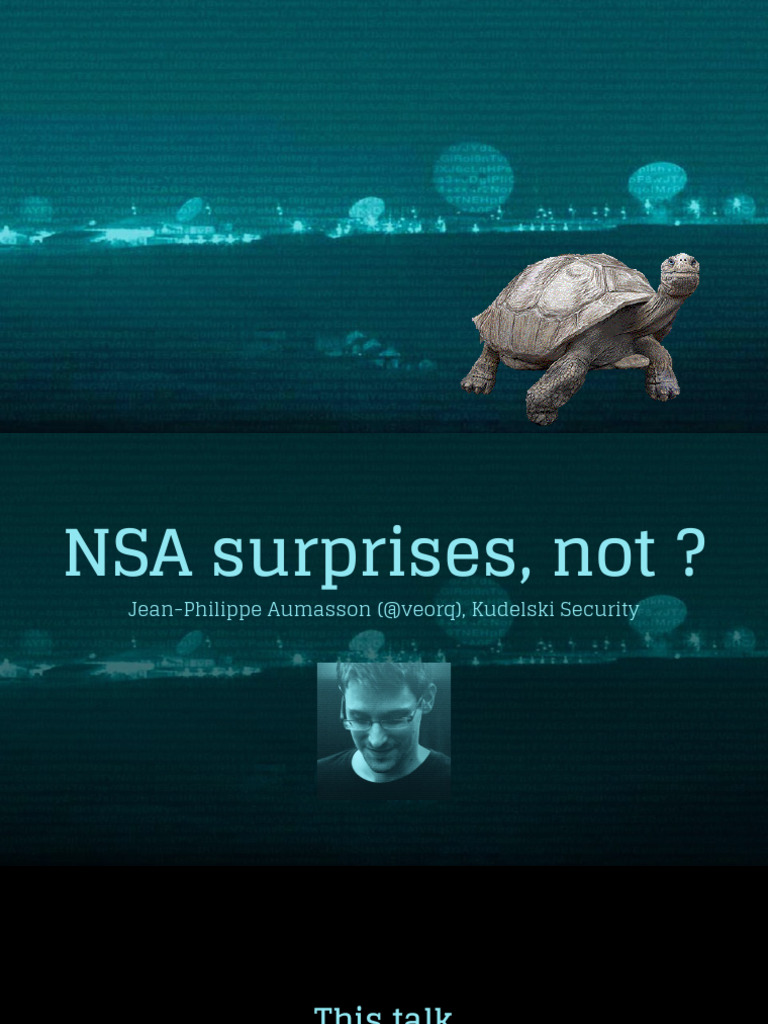 NSA Surveillance and Cryptanalysis Insights | PDF | Cryptanalysis ...