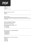 Corbett Maths: Equivalent Fractions Guide | PDF | Mathematical Notation ...