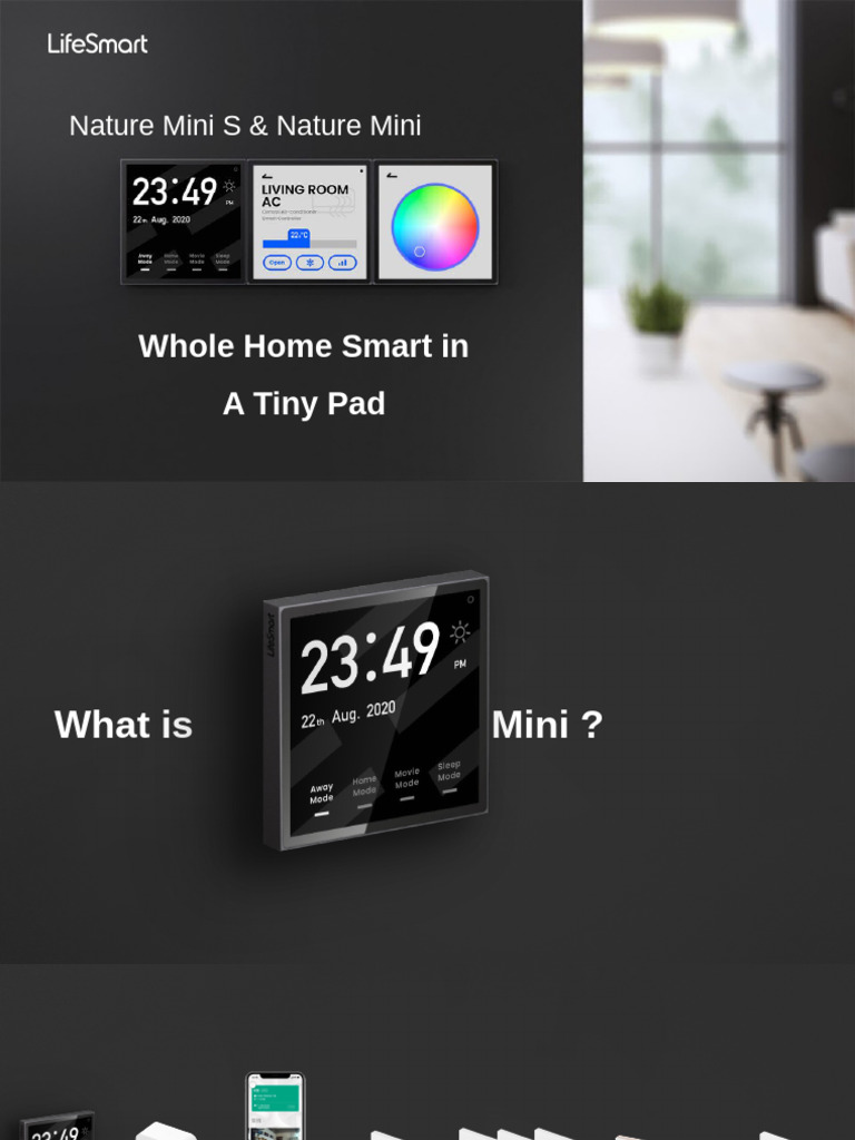 Nature Mini Pro Thermostat Overview | PDF | Relay | Wi Fi