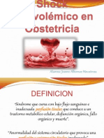 Shock Hipovolémico en Obstetricia