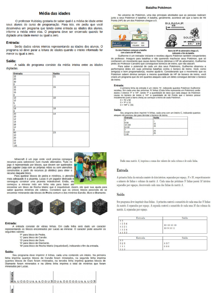 Problemas Ilp C++ | PDF