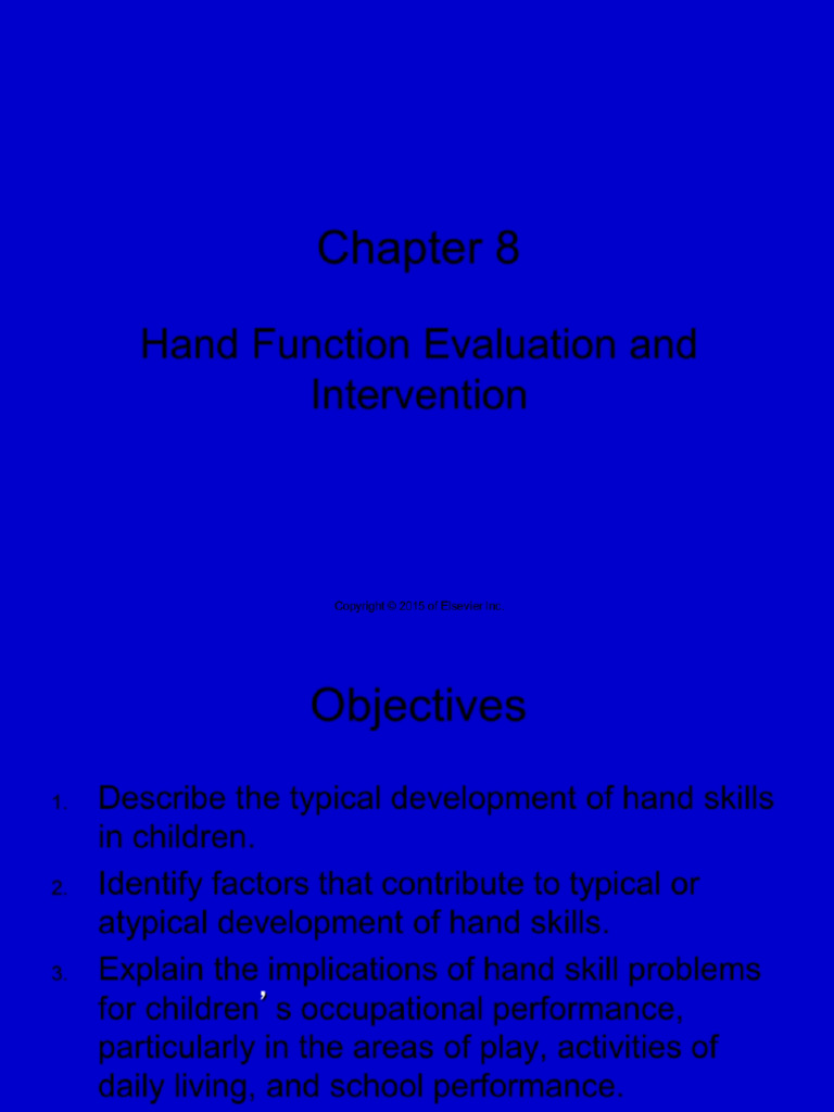 C3 Chapter - 008 Hand Function 2020 | PDF | Anatomical Terms Of Motion ...